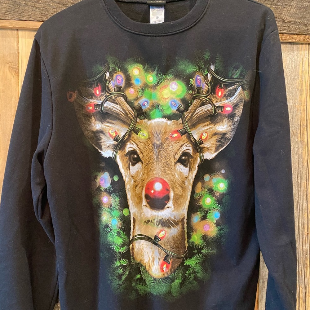 Christmas sweater with lights